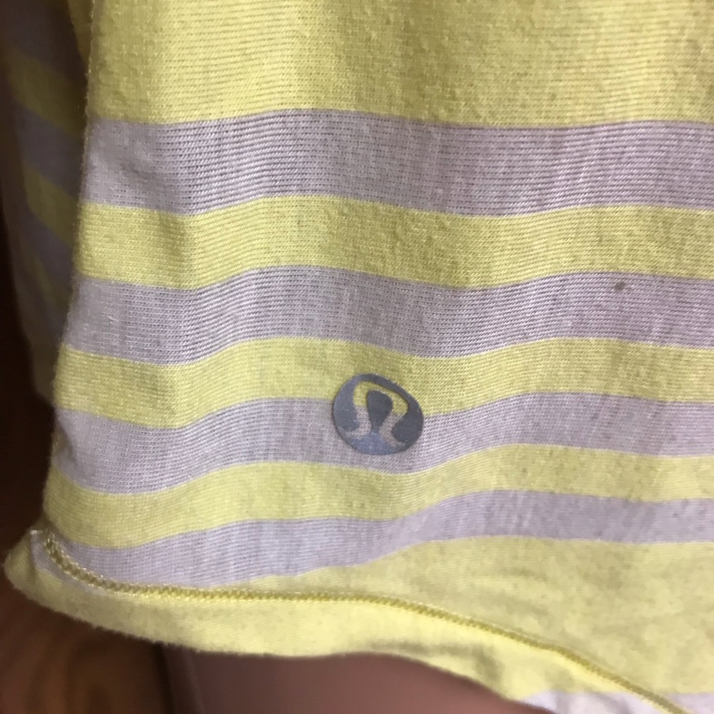 Lululemon Long Sleeve Shirt-Size 6 Yellow - Picture 8 of 12